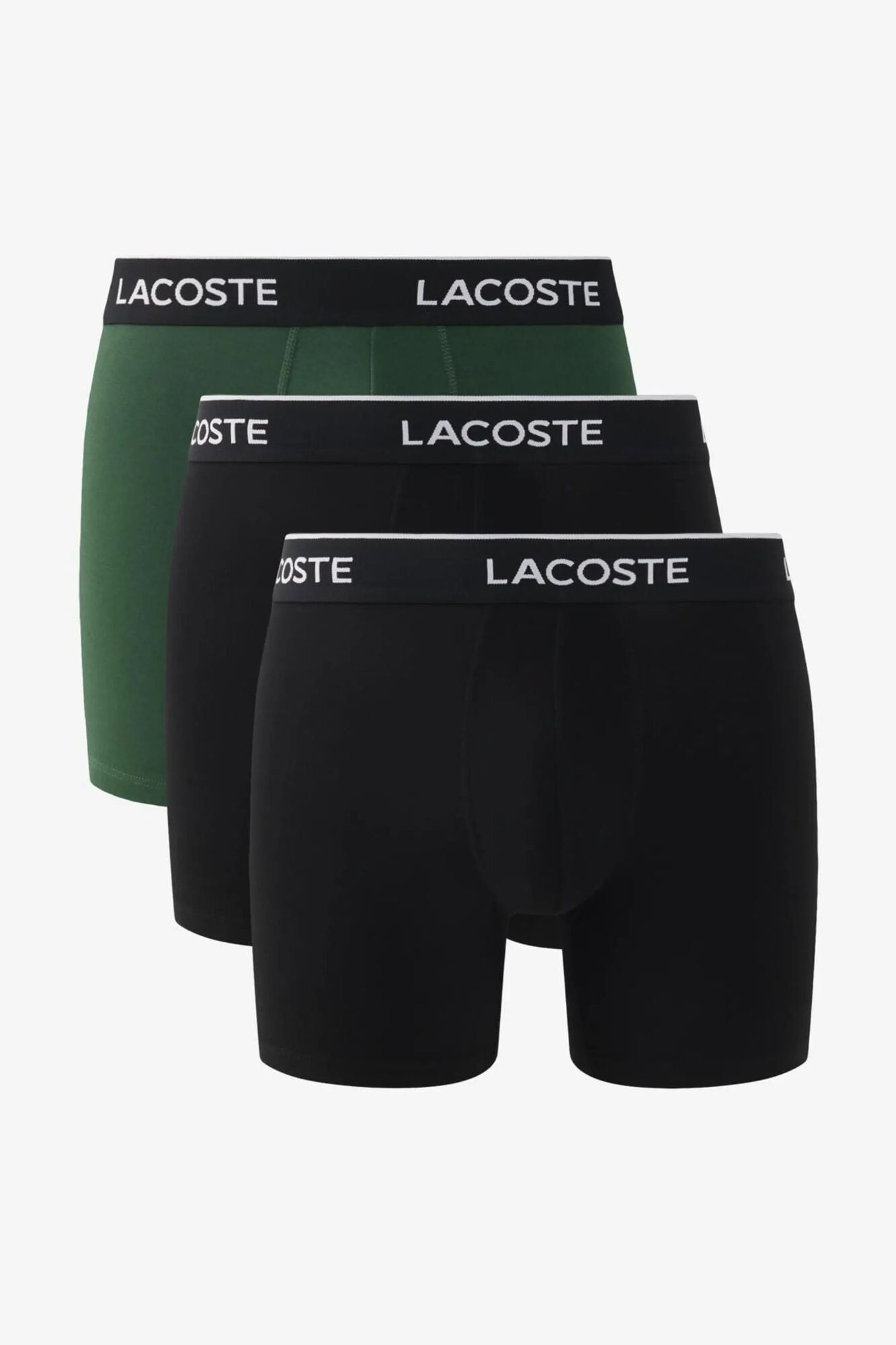 Lacoste Pack 3 b&oacute;xer cintura el&aacute;stica