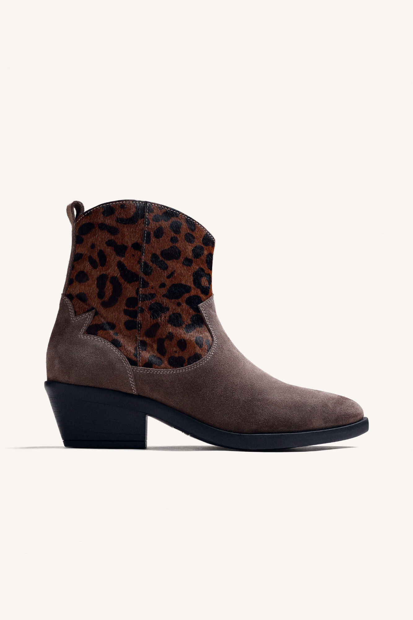 Gioseppo Botines estampado animal piel