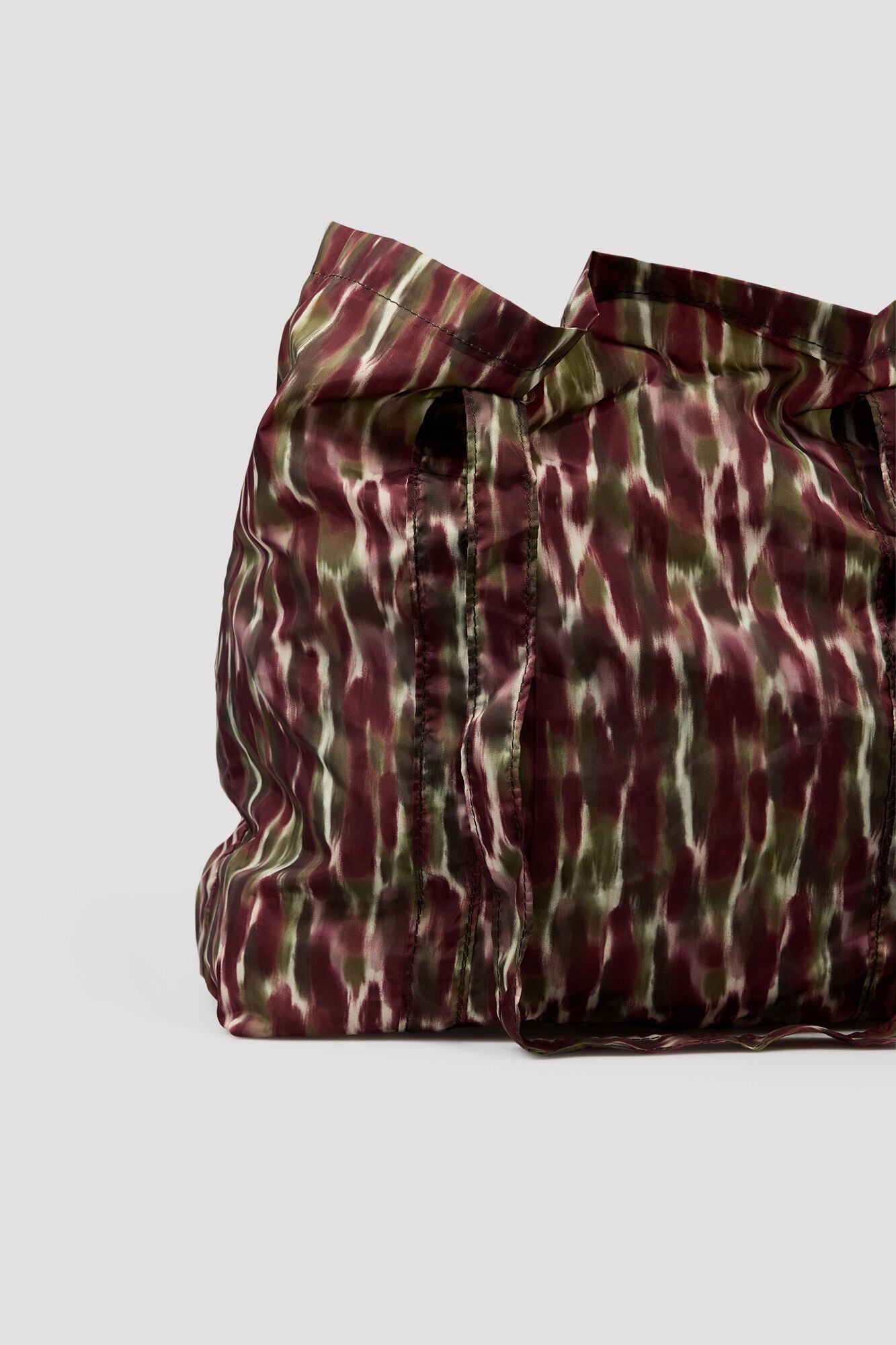 Cortefiel Foldable shopper bag Printed brown