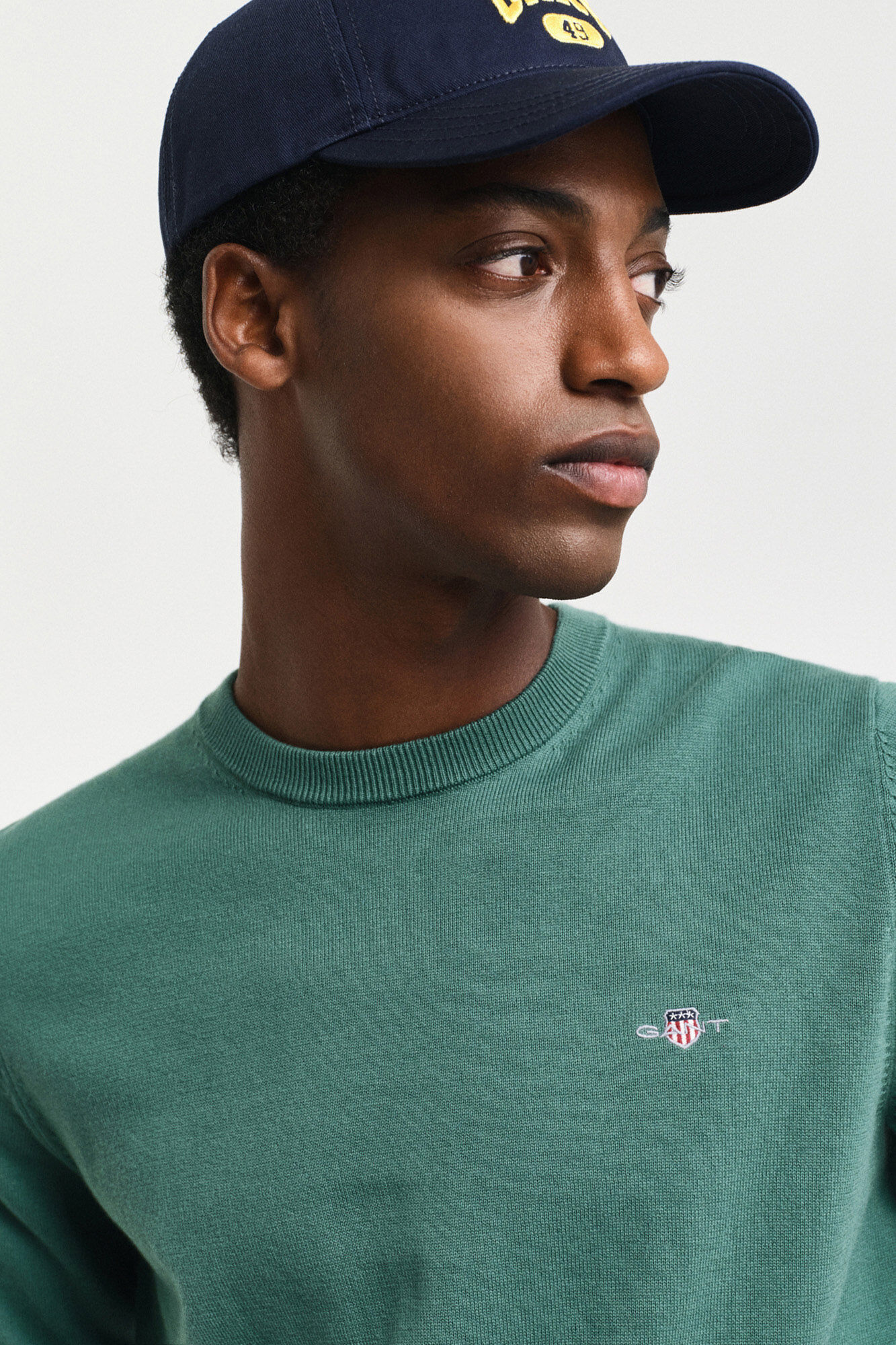 Gant Cotton classic jumper Green