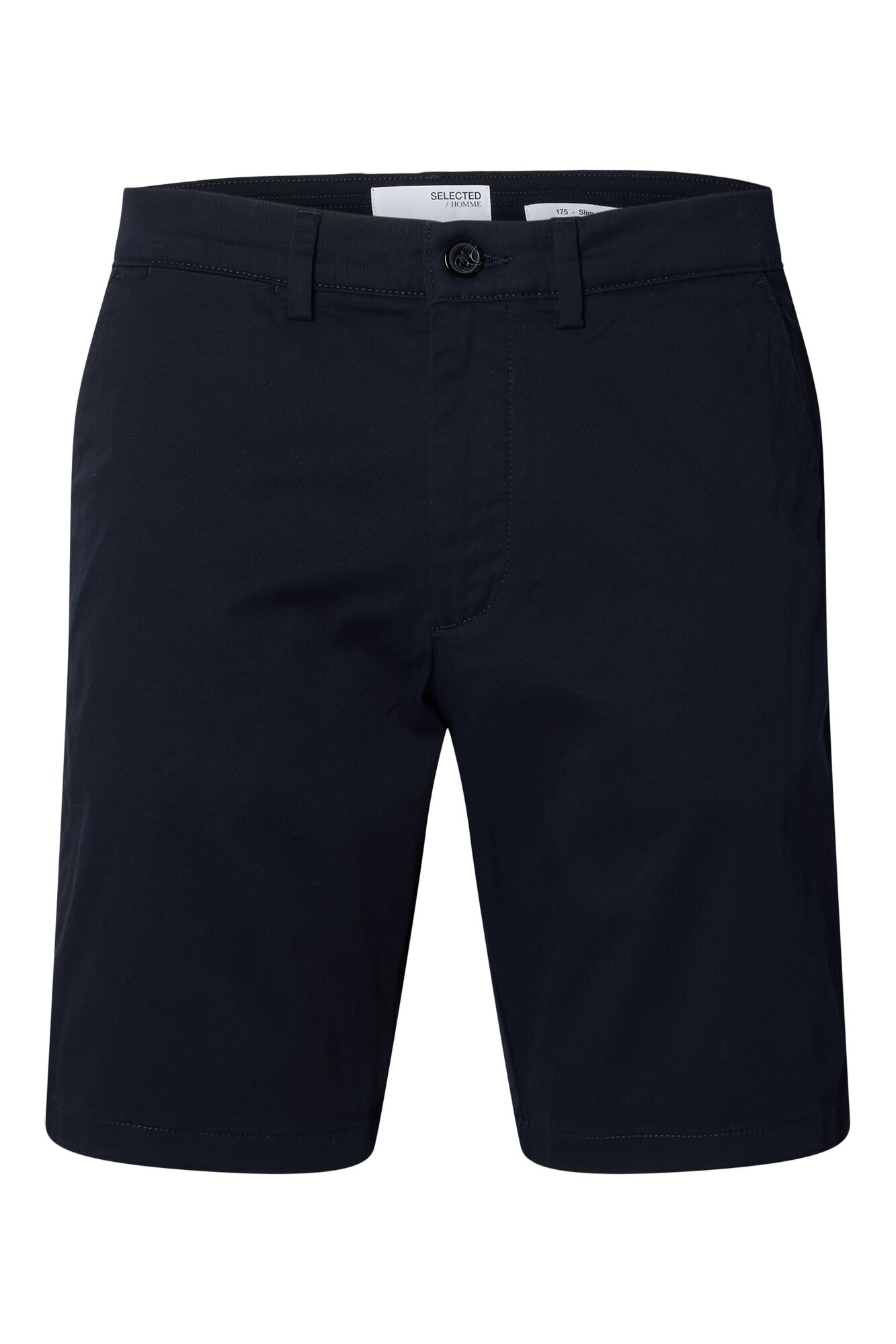 Selected Bermuda tipo chino Azul