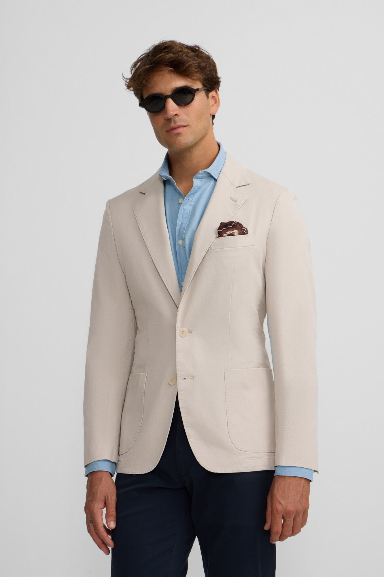 Silbon Americano casual Ecru