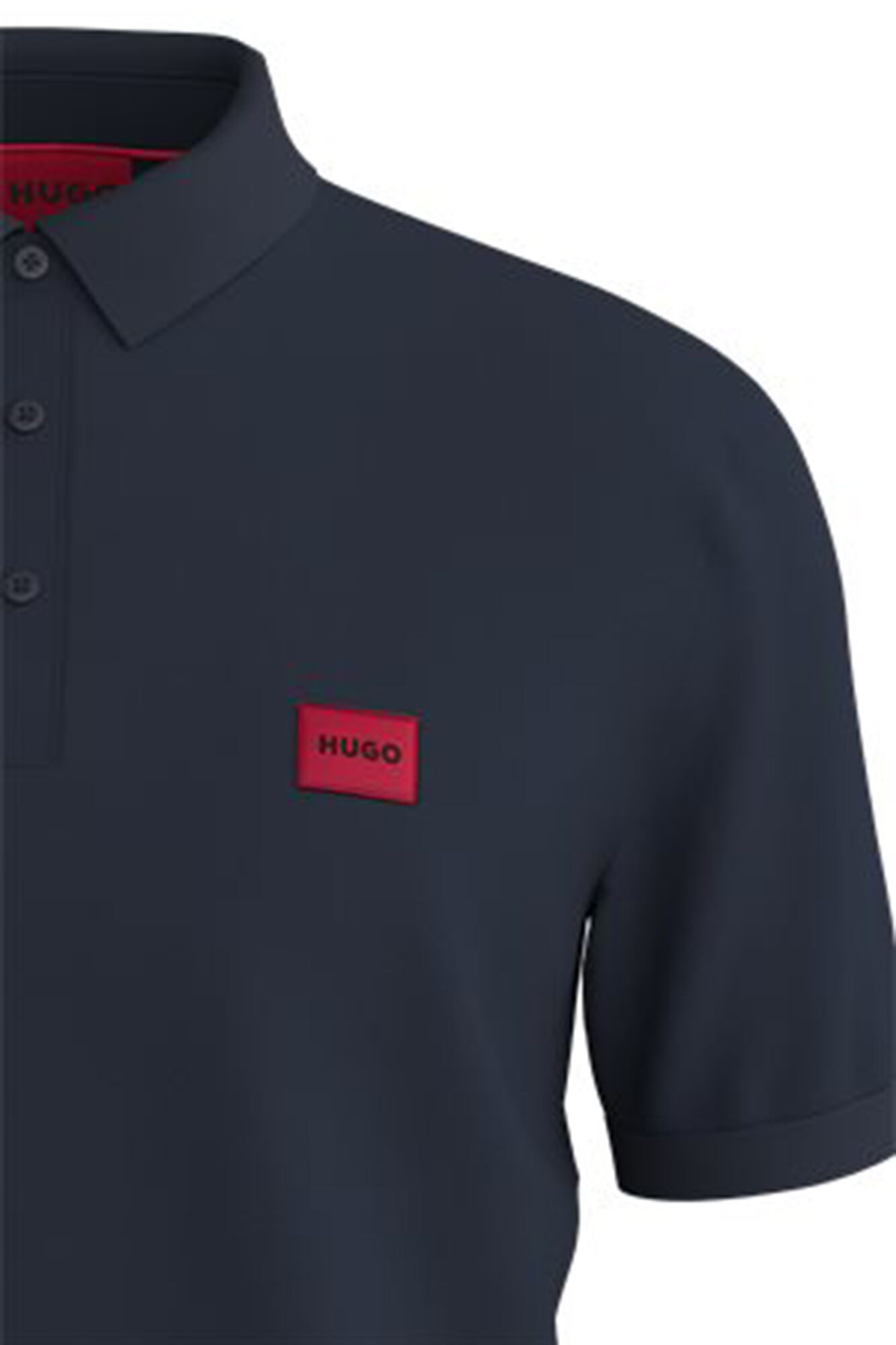 HUGO Short-sleeved polo shirt Blue