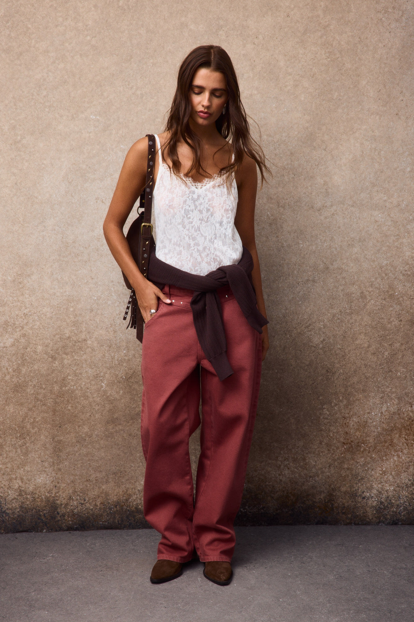 Slowlove Top lencero Marfil