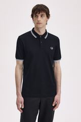 Fred Perry Twin Tipped Fred Perry Shirt Preto