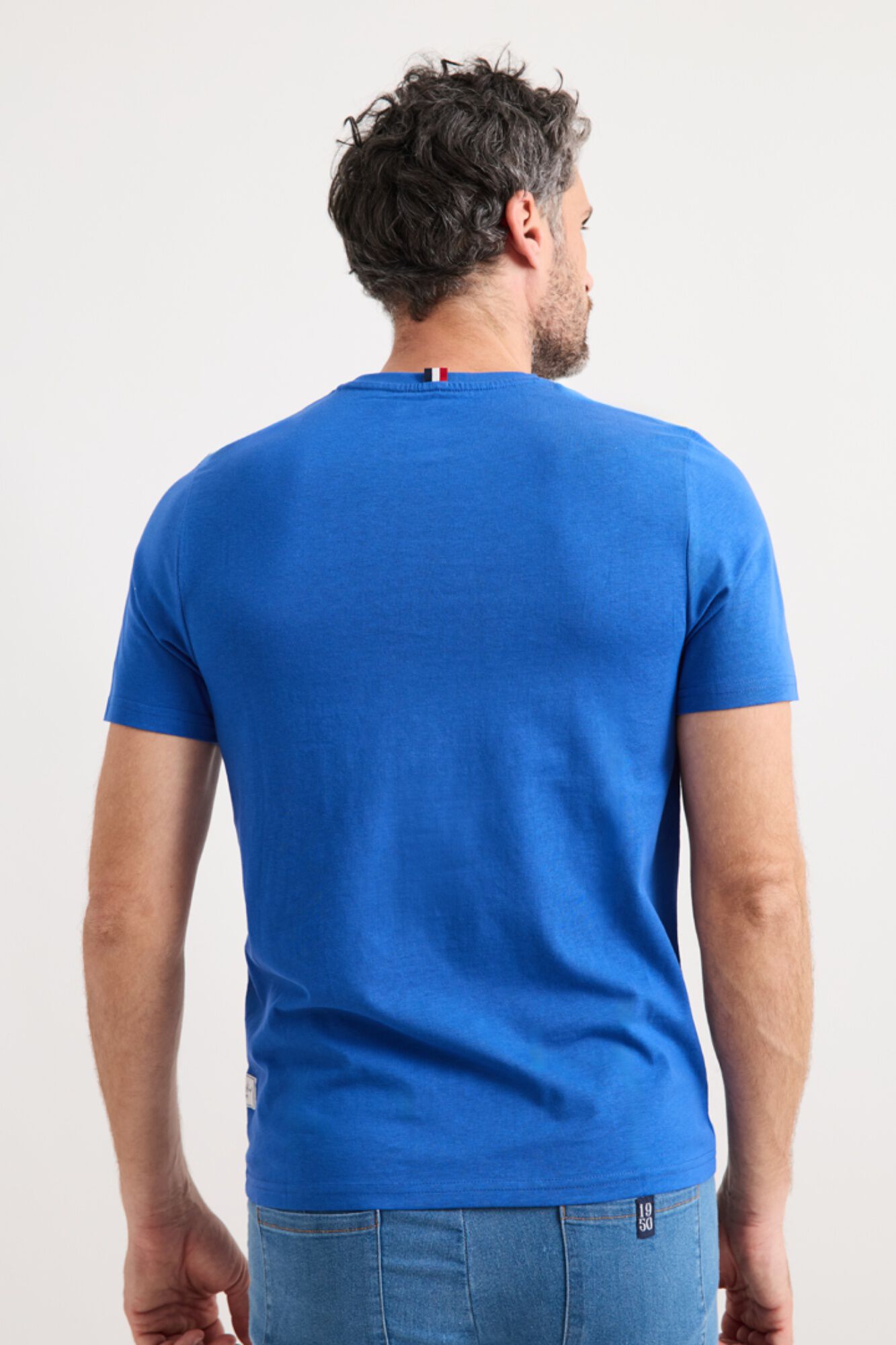 Williot T-shirt com logo tipo remendo Azul