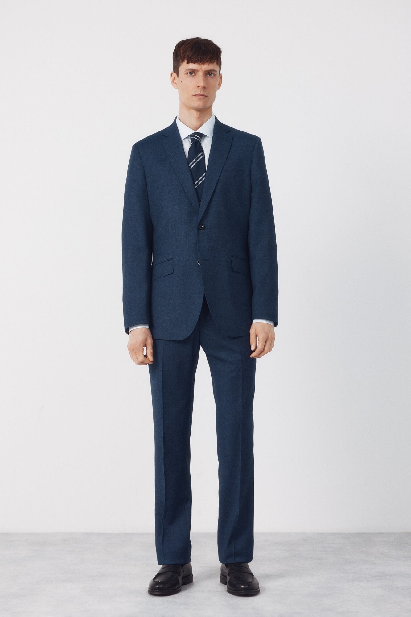 Cortefiel COOLMAX&reg; bird's eye suit blazer