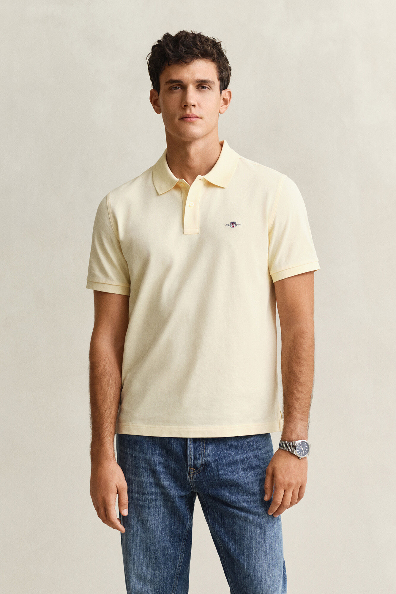 Gant Piqu&eacute; Regular Fit polo shirt SHIELD