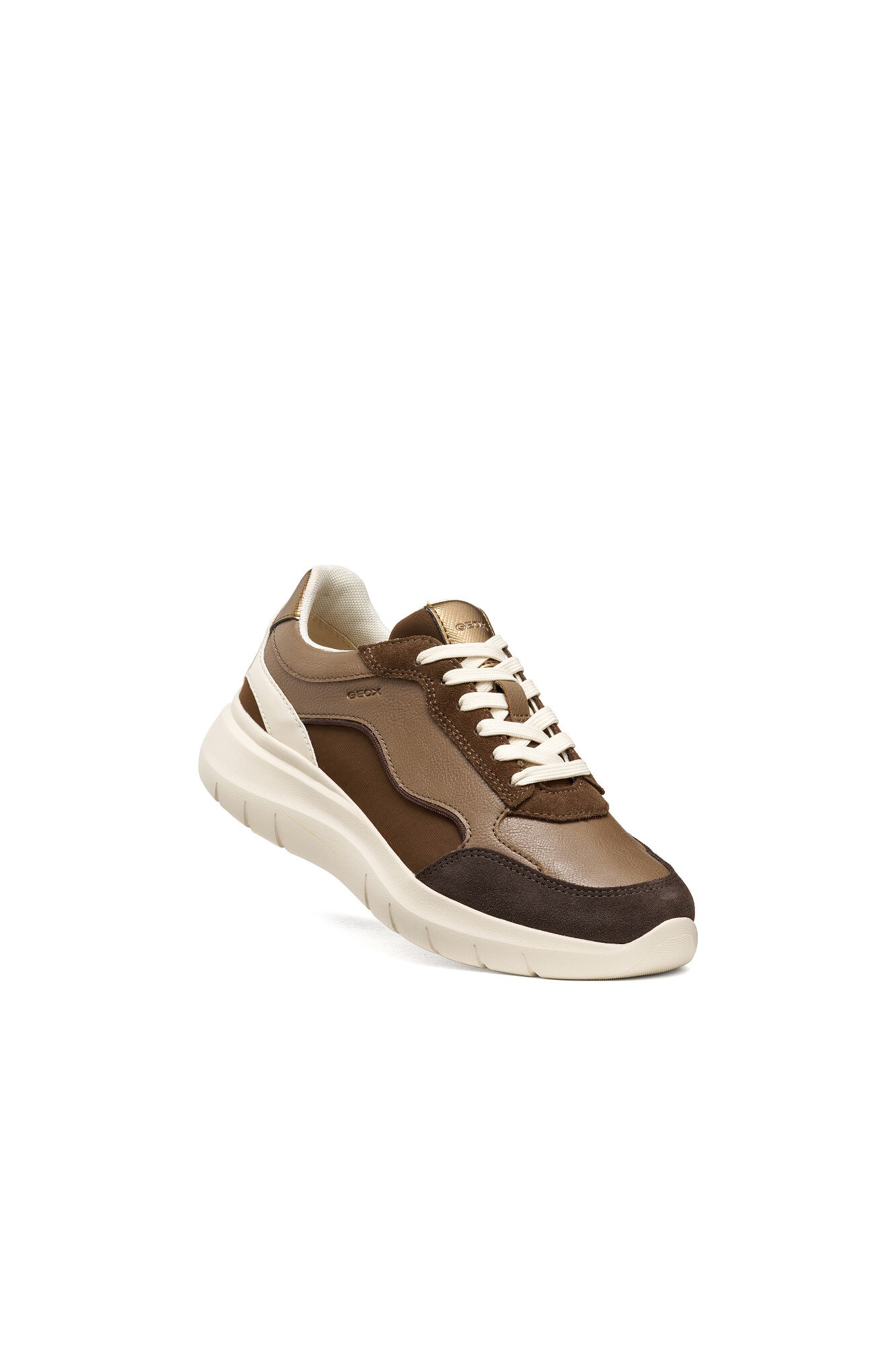 Geox Sapatilhas D Plummery Castanho