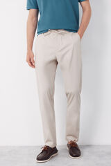 Cortefiel Lightweight technical chinos Beige