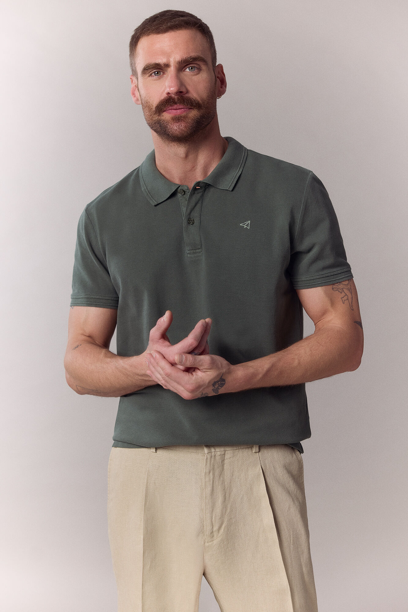 OOTO Piqu&eacute; basic polo shirt