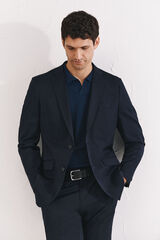 Cortefiel Blazer COOLMAX&reg; liso Azul