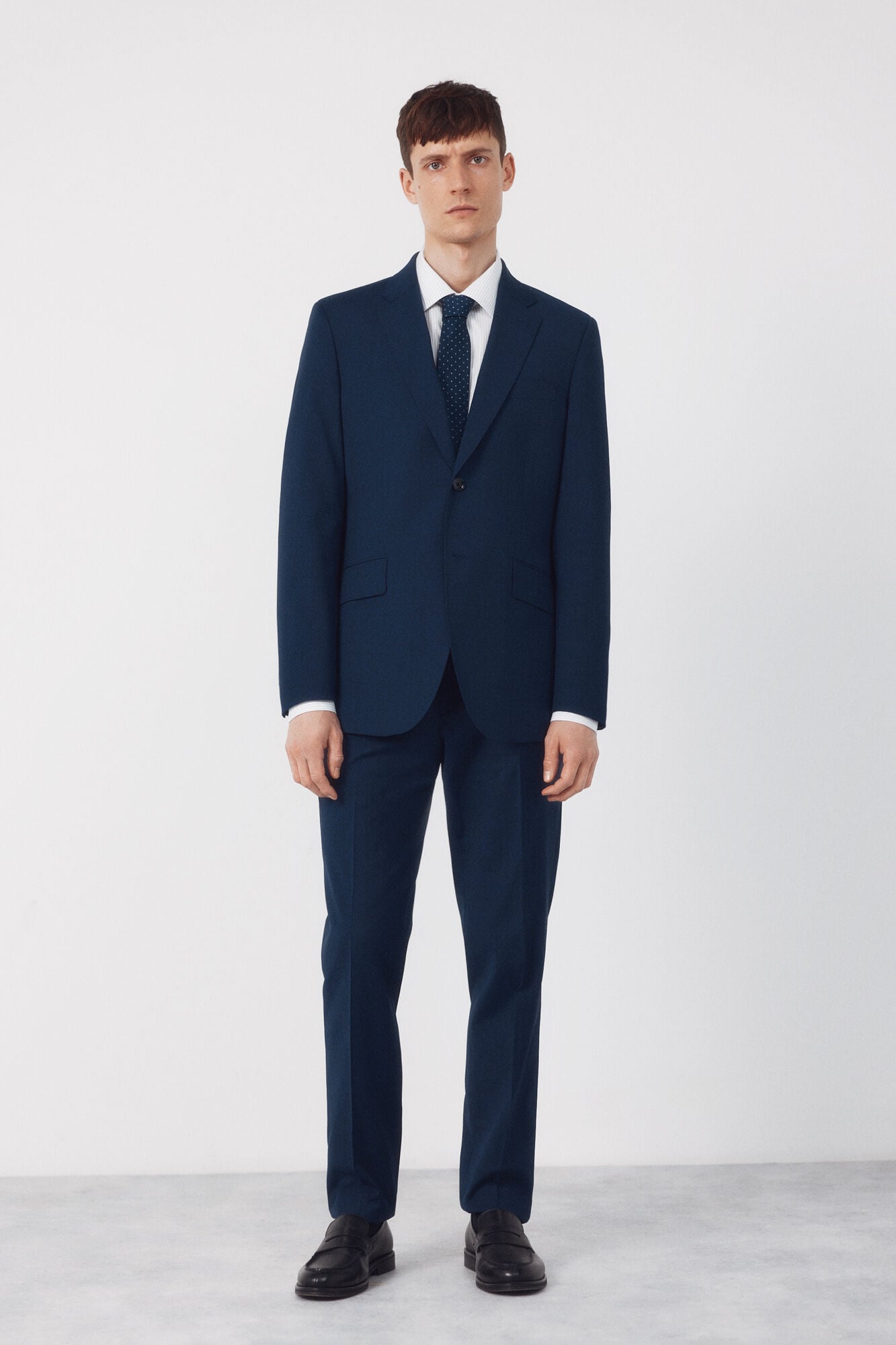 Cortefiel Blue checked dynamic blazer Blue
