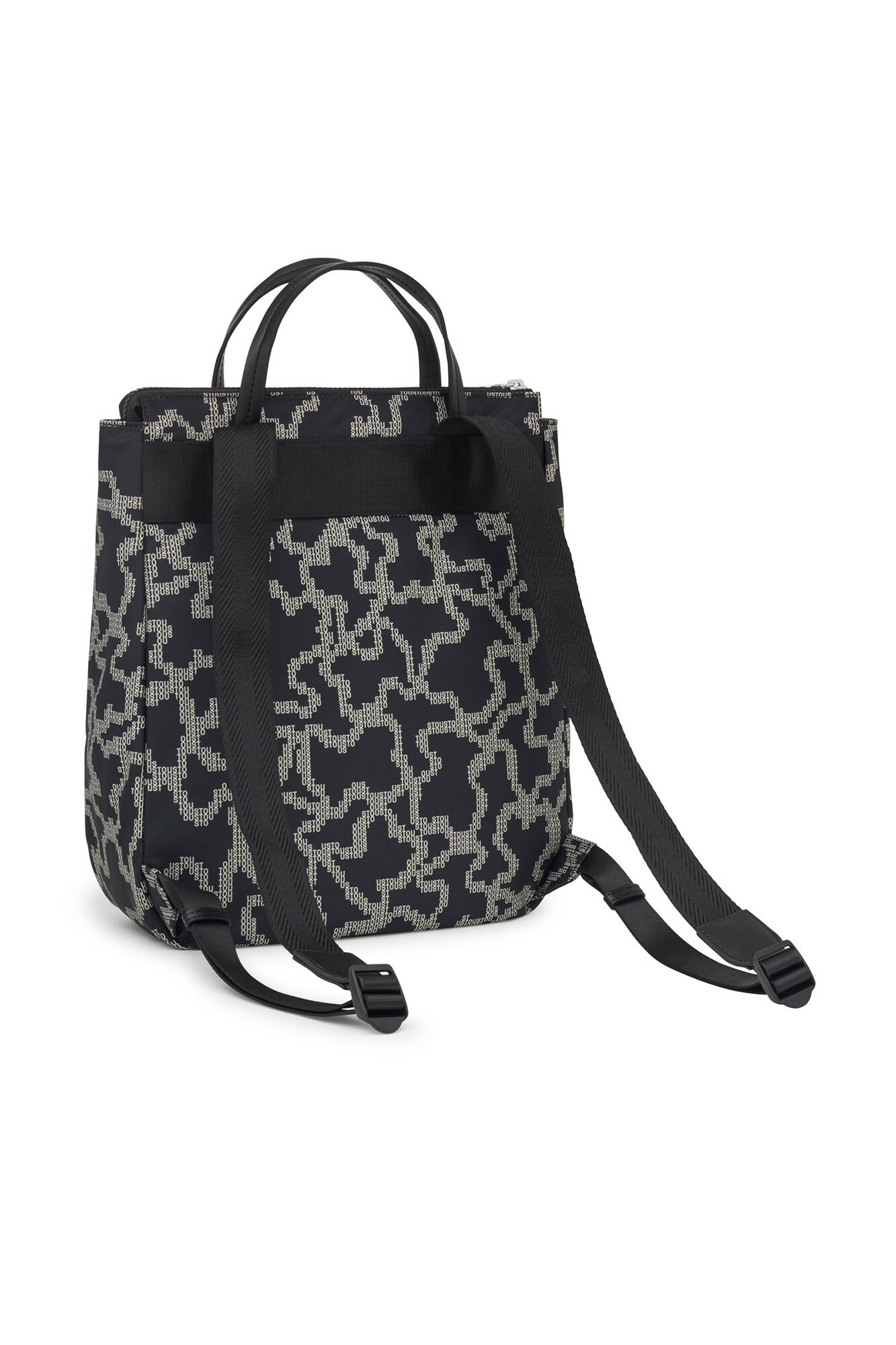 Tous Mochila negra Kaos Pix Soft Negro