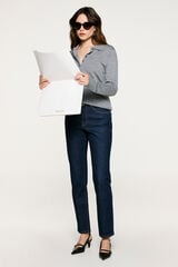 Selected Cal&ccedil;a cal&ccedil;a Slim Fit  Azul