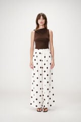 Grace & Mila Cal&ccedil;a estampada de bolinhas Wynell Impress&atilde;o