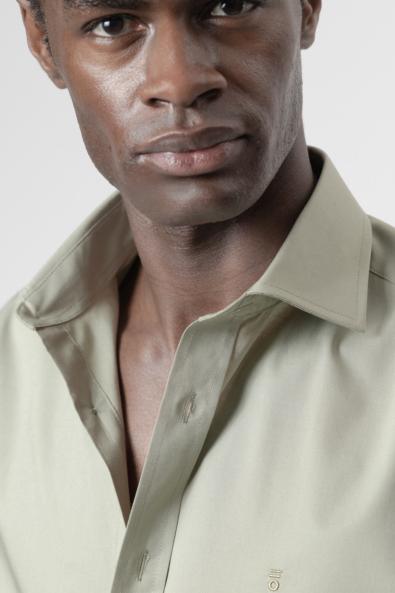 PuroEGO Cotton poplin casual shirt