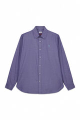 Us Polo Camisa Oxford Dirk Azul
