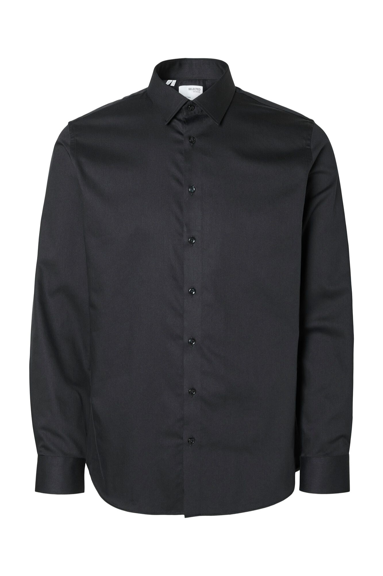 Selected Camisa de vestir slim fit Preto