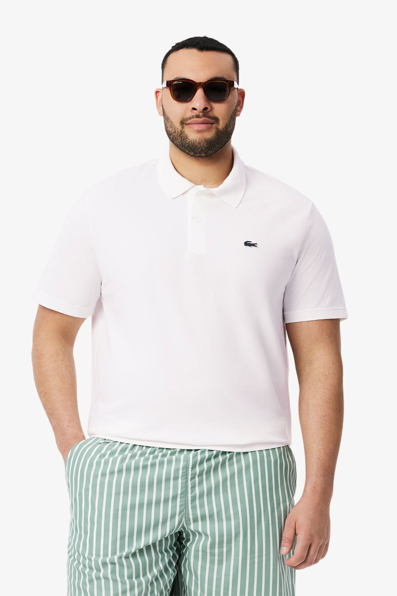 Lacoste Polo manga corta con bordado
