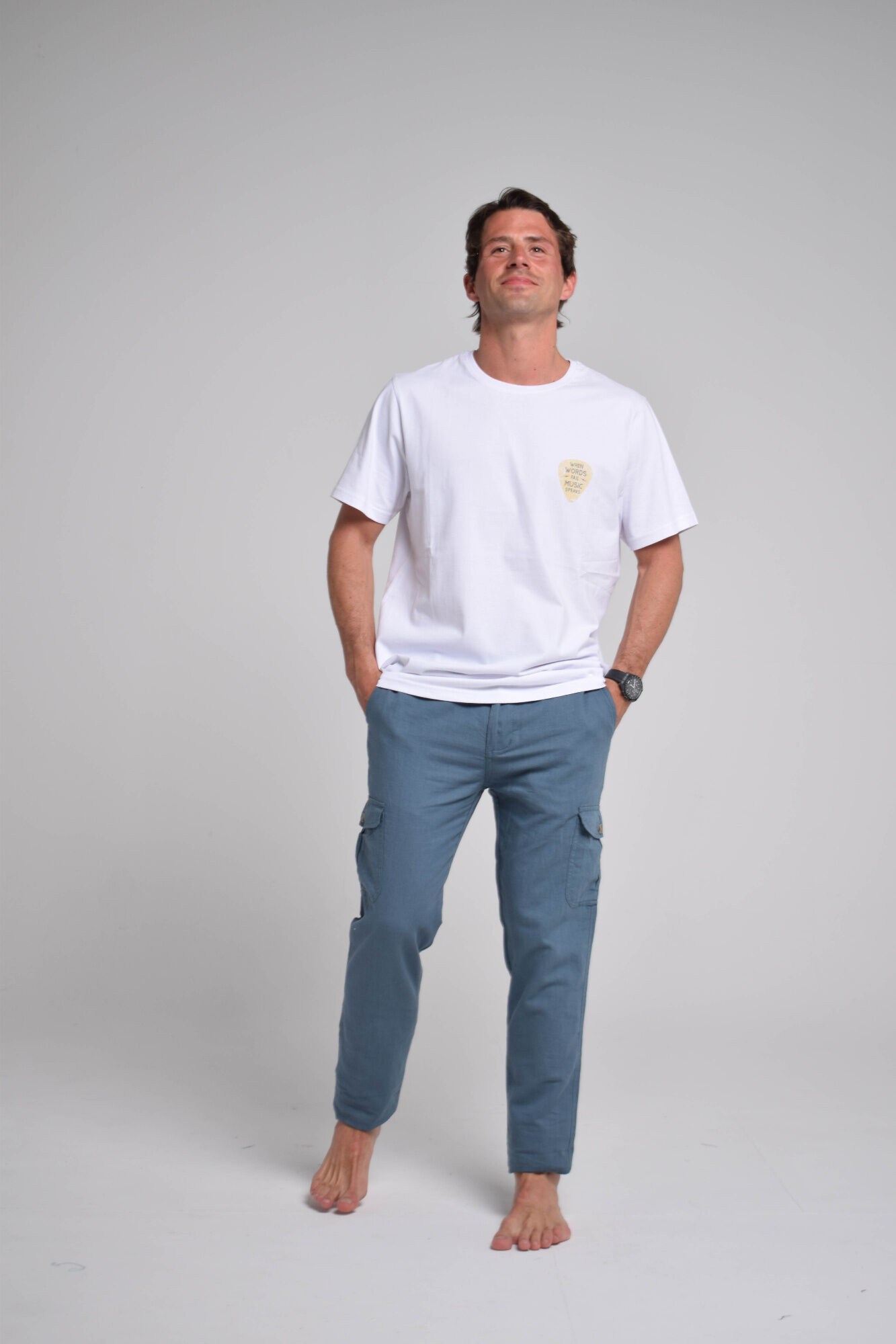 Cloking Linen cargo trousers