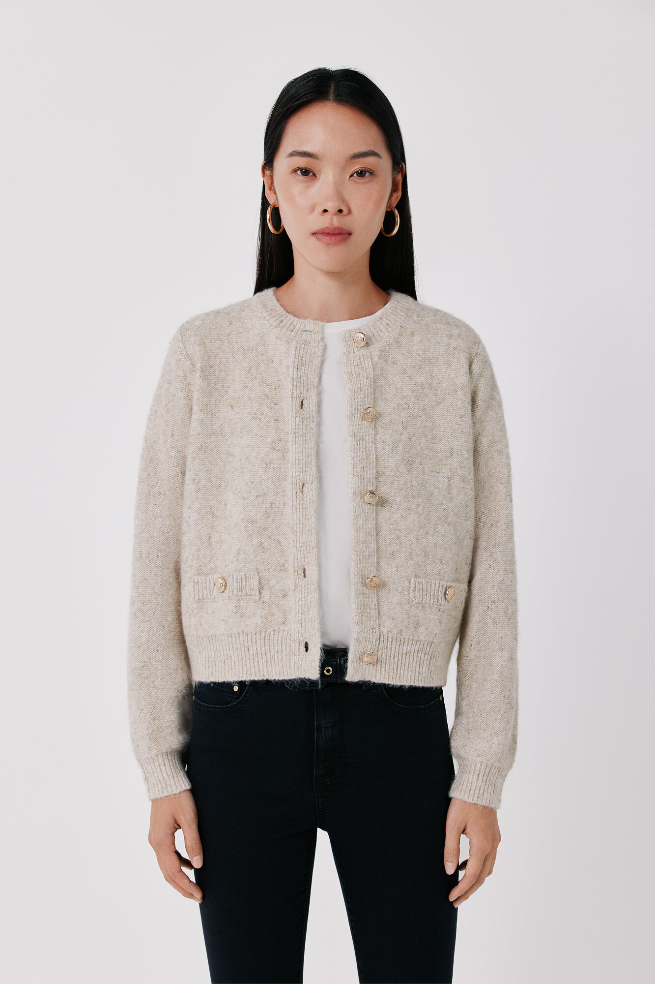 Cortefiel Short button jacket
