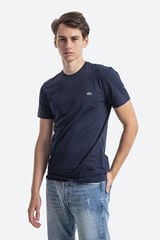 Lacoste T-shirt de algod&atilde;o Lacoste Azul