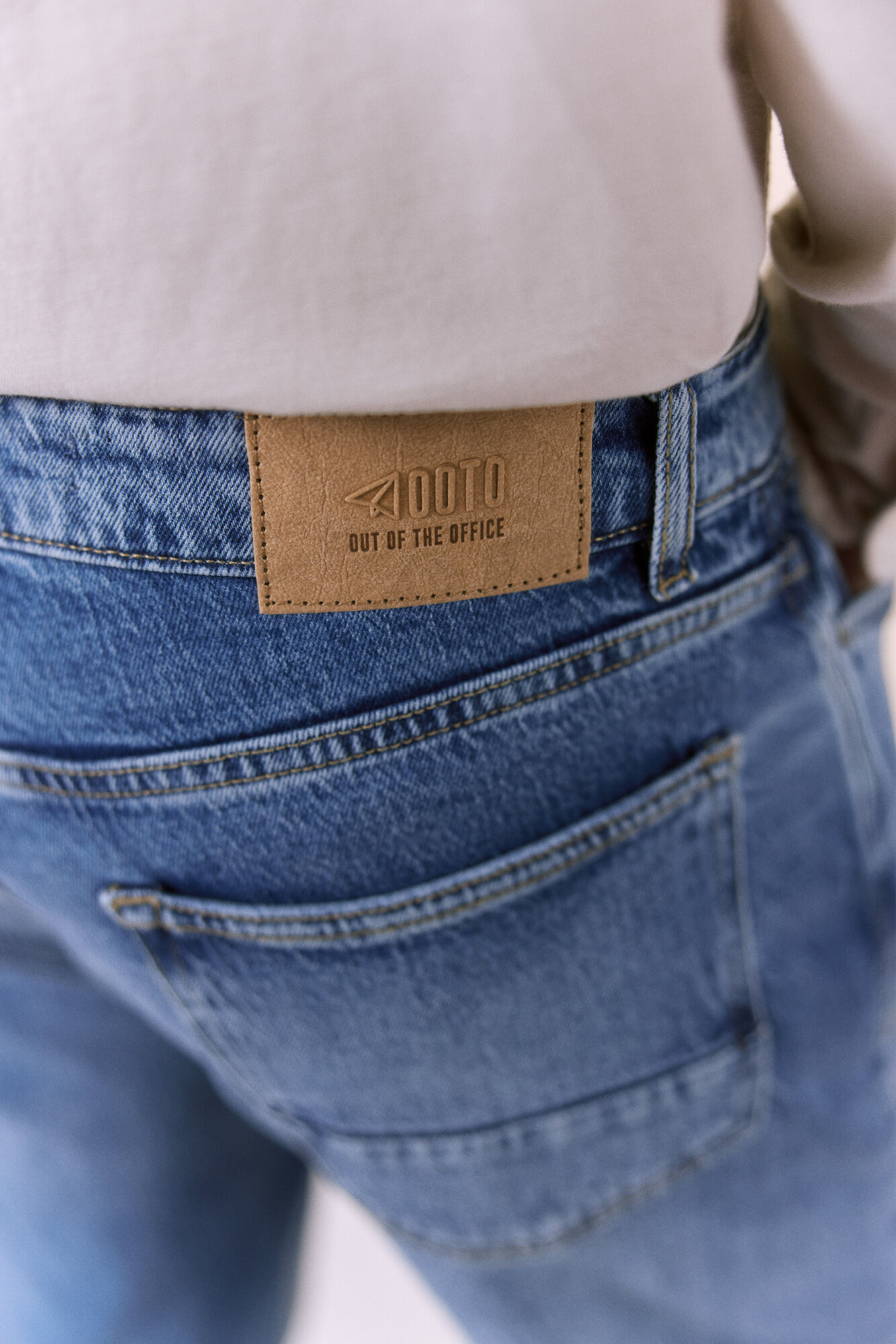 OOTO Jeans slim fit Azul