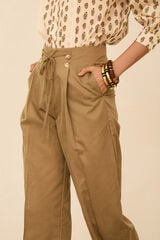 Meisie Cal&ccedil;a de tornozelo com pin&ccedil;as Castanho
