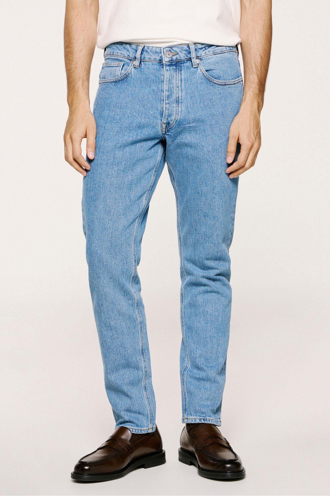 Selected Cal&ccedil;a cal&ccedil;a Slim Fit  Azul