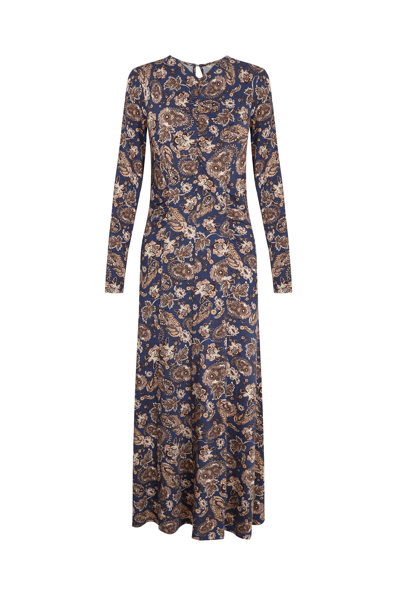 Slowlove Vestido estampado com franzidos Multicolorido