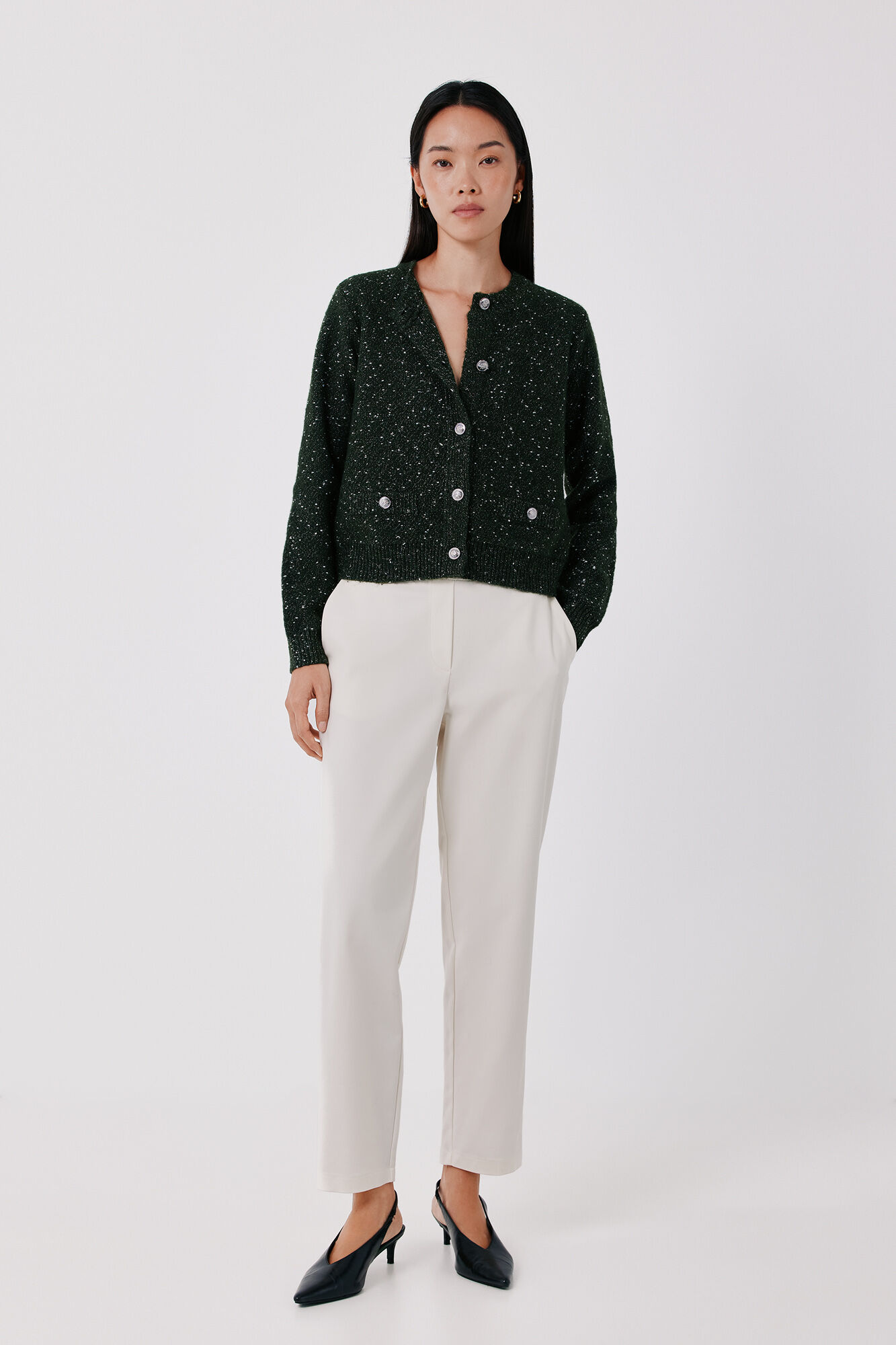 Cortefiel Short button jacket