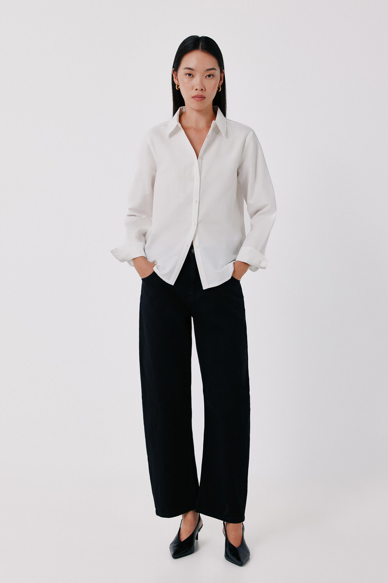 Cortefiel Camisa b&aacute;sica Oxford