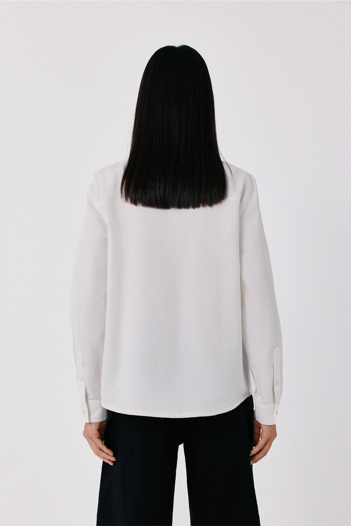 Cortefiel Camisa b&aacute;sica Oxford Blanco