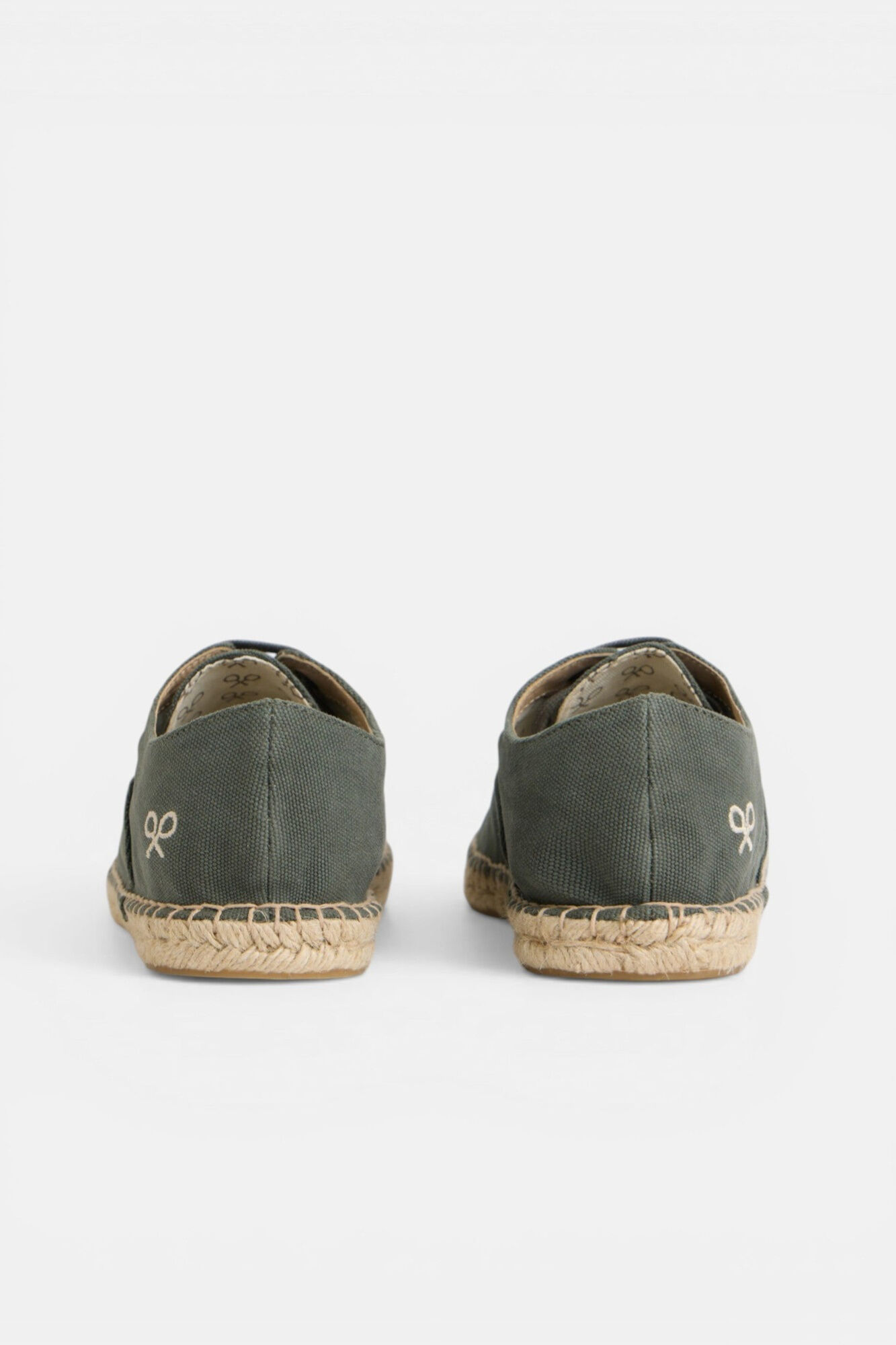 Silbon Sporty covered espadrille Green
