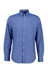 Gant Camisa Oxford cl&aacute;ssica Regular Fit Azul