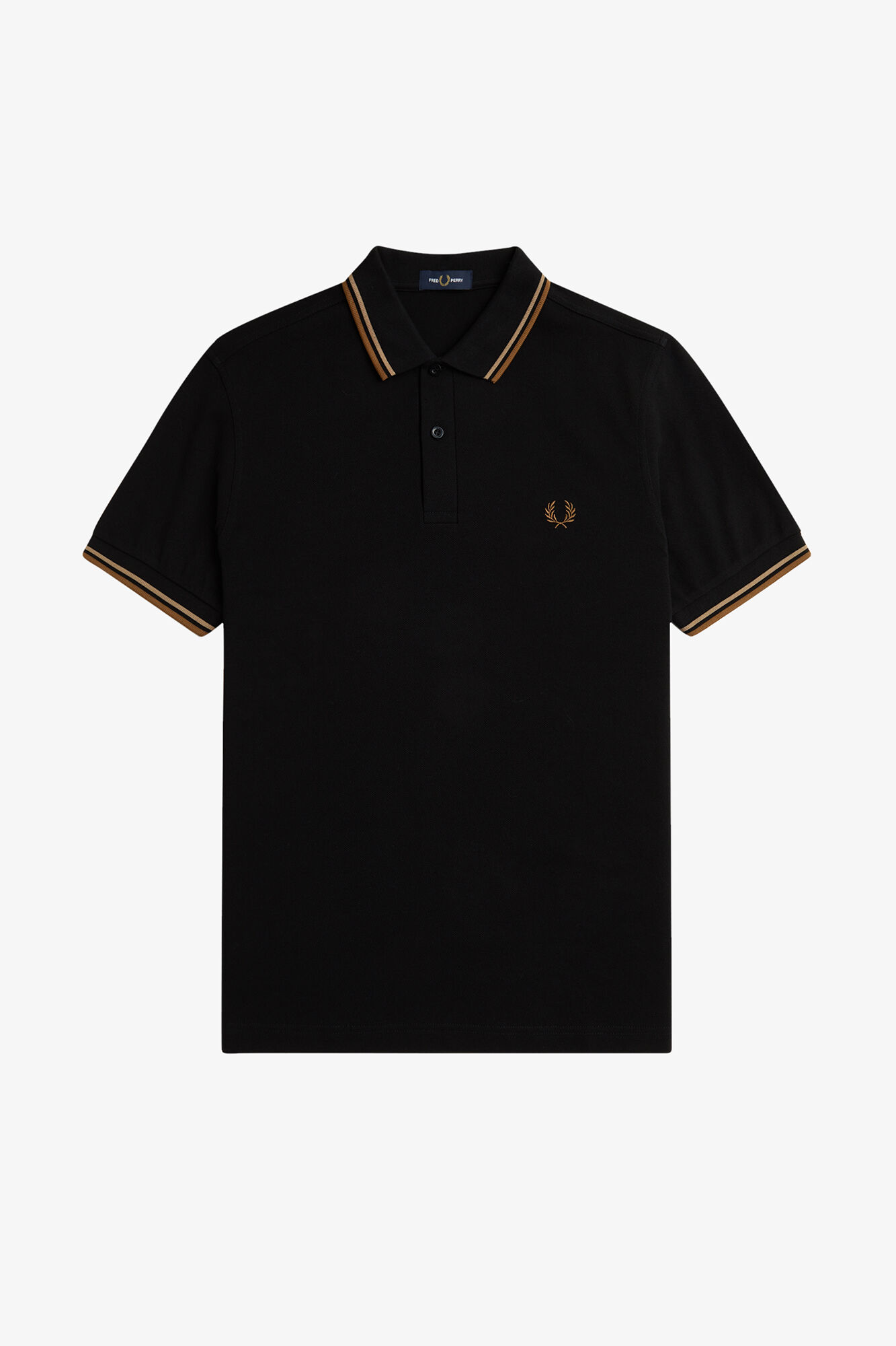Fred Perry Short-sleeved polo shirt Black