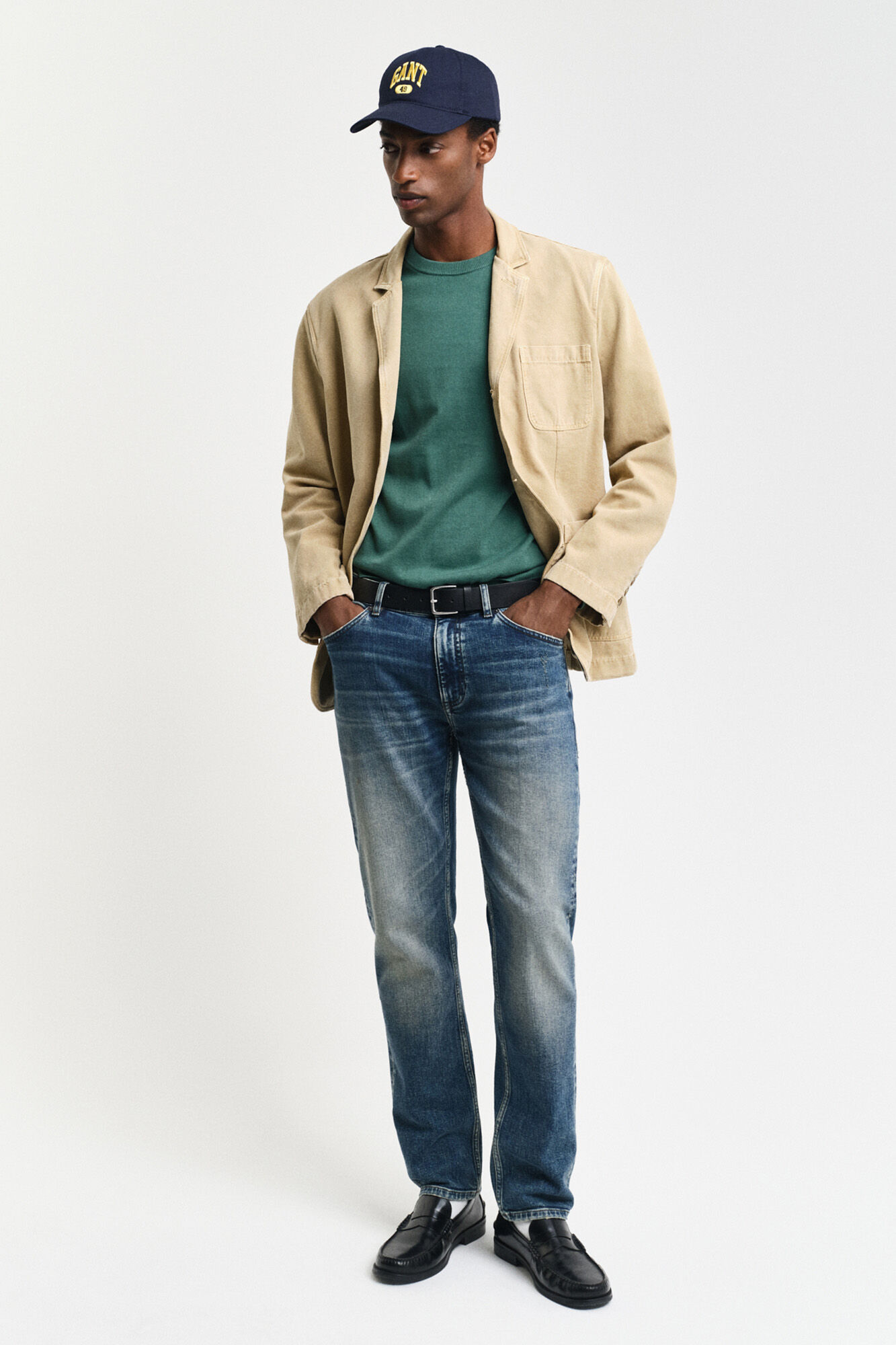Gant Cotton classic jumper Green