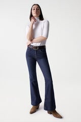 Salsa Jeans Vaqueiros faith push in flare Azul