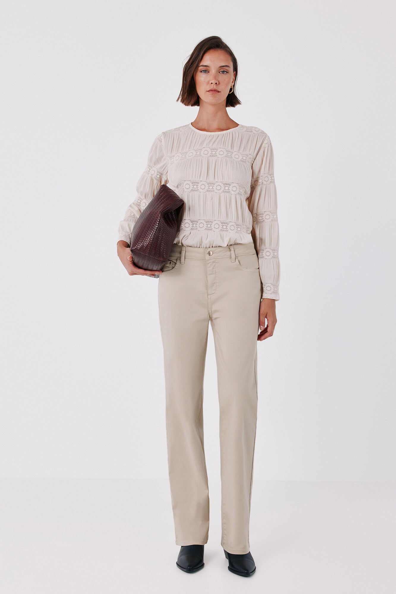 Cortefiel T-shirt fluida floral