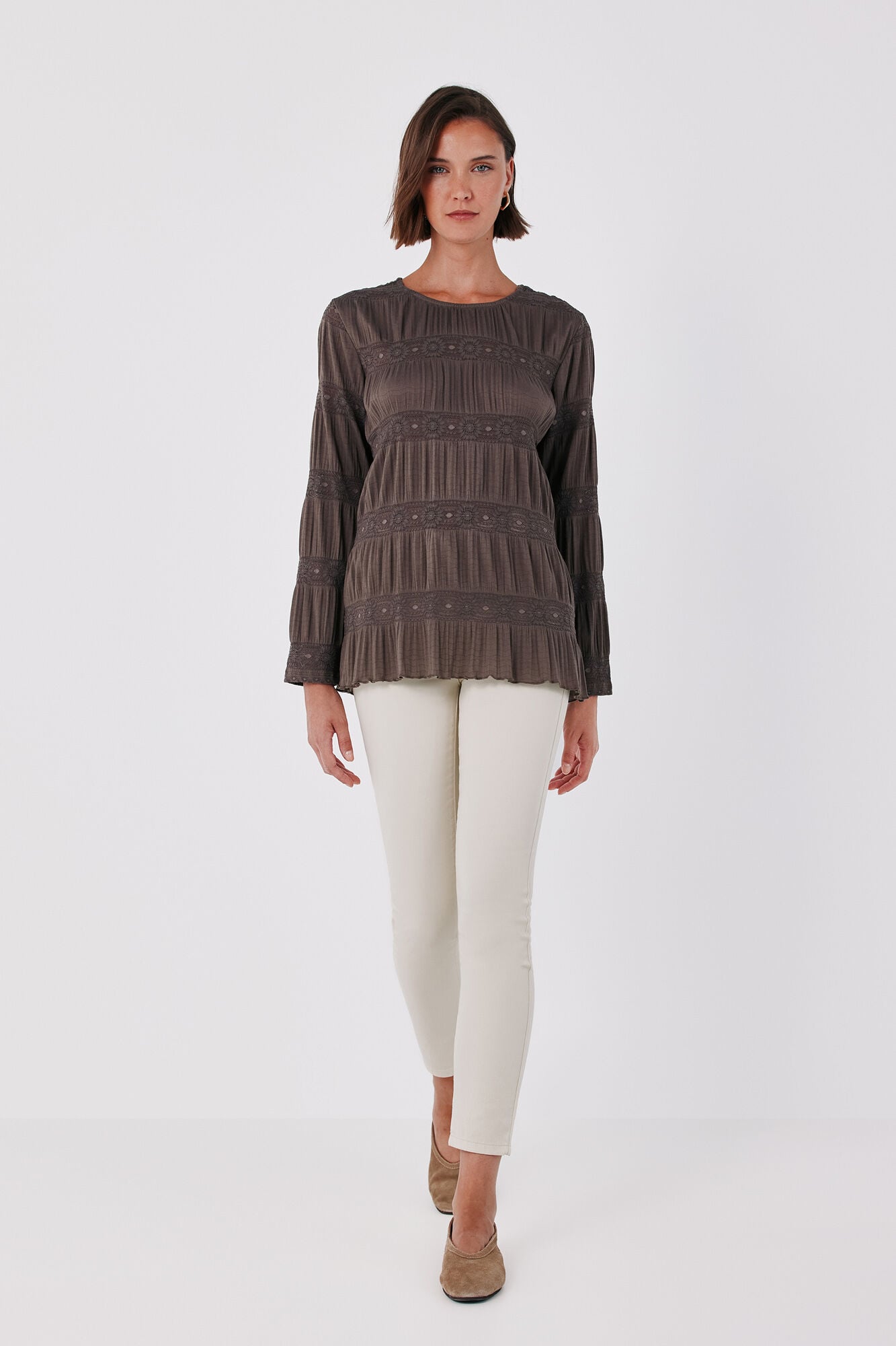 Cortefiel T-shirt fluida floral