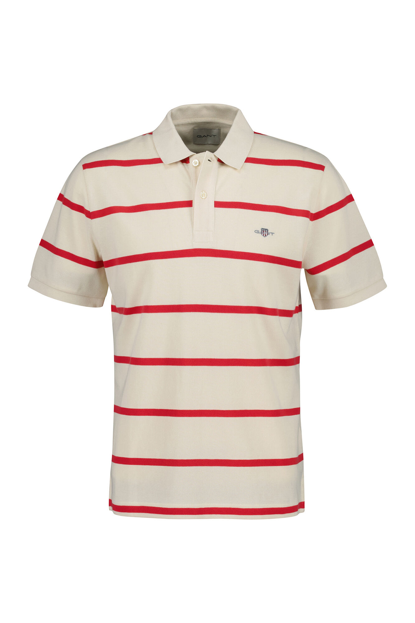 Gant Small-scale design polo shirt Ivory