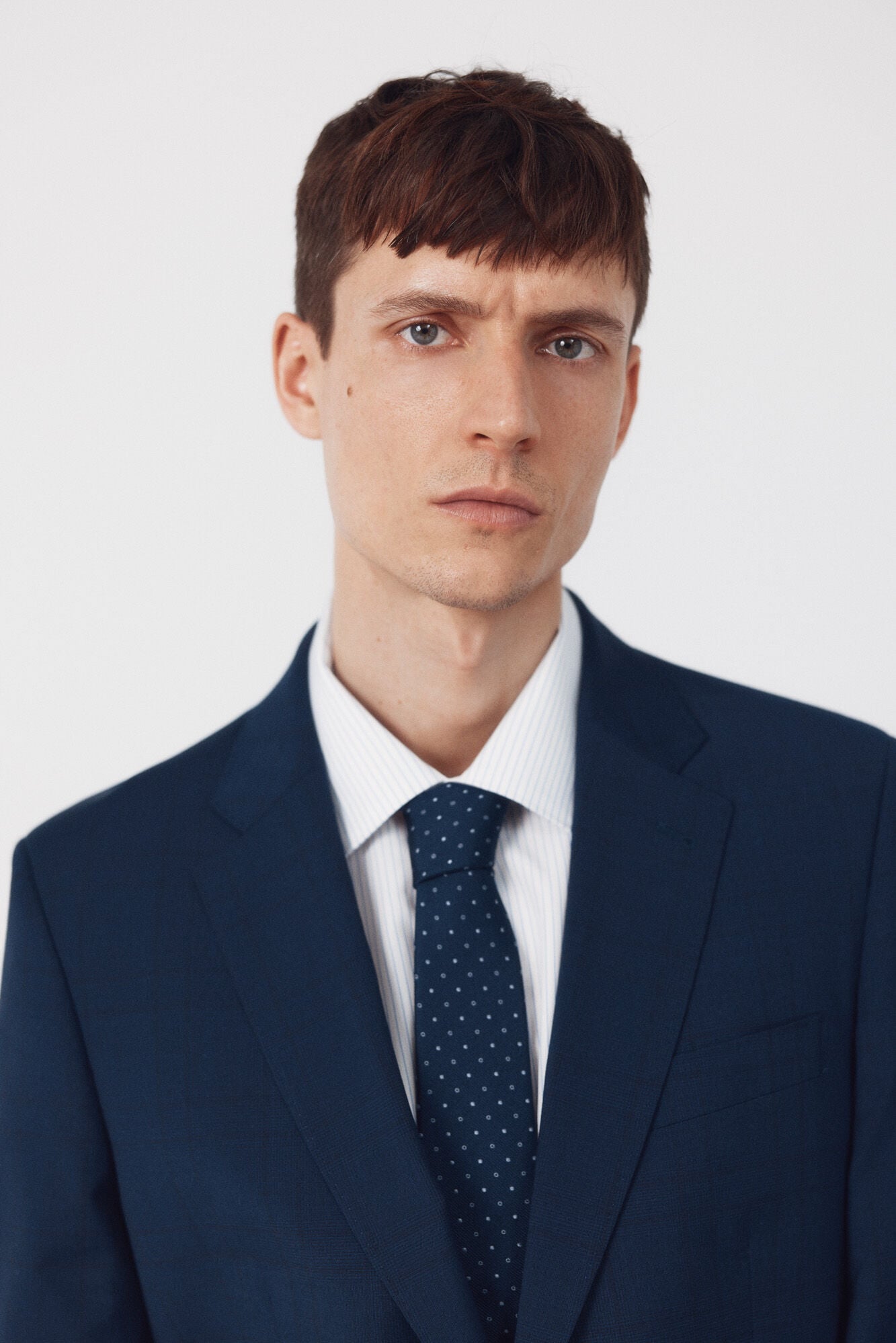 Cortefiel Blue checked dynamic blazer Blue