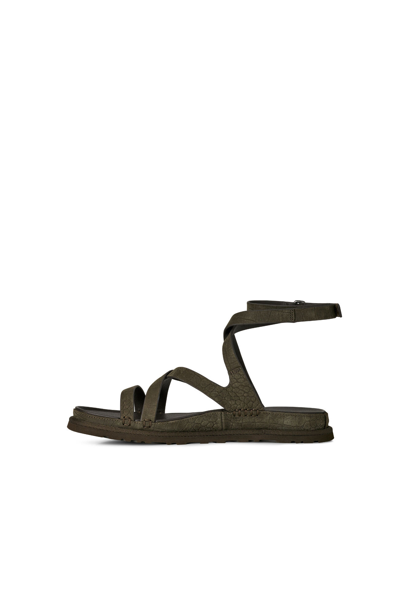 UGG Sand&aacute;lias GoldenGaze com tira no tornozelo Verde
