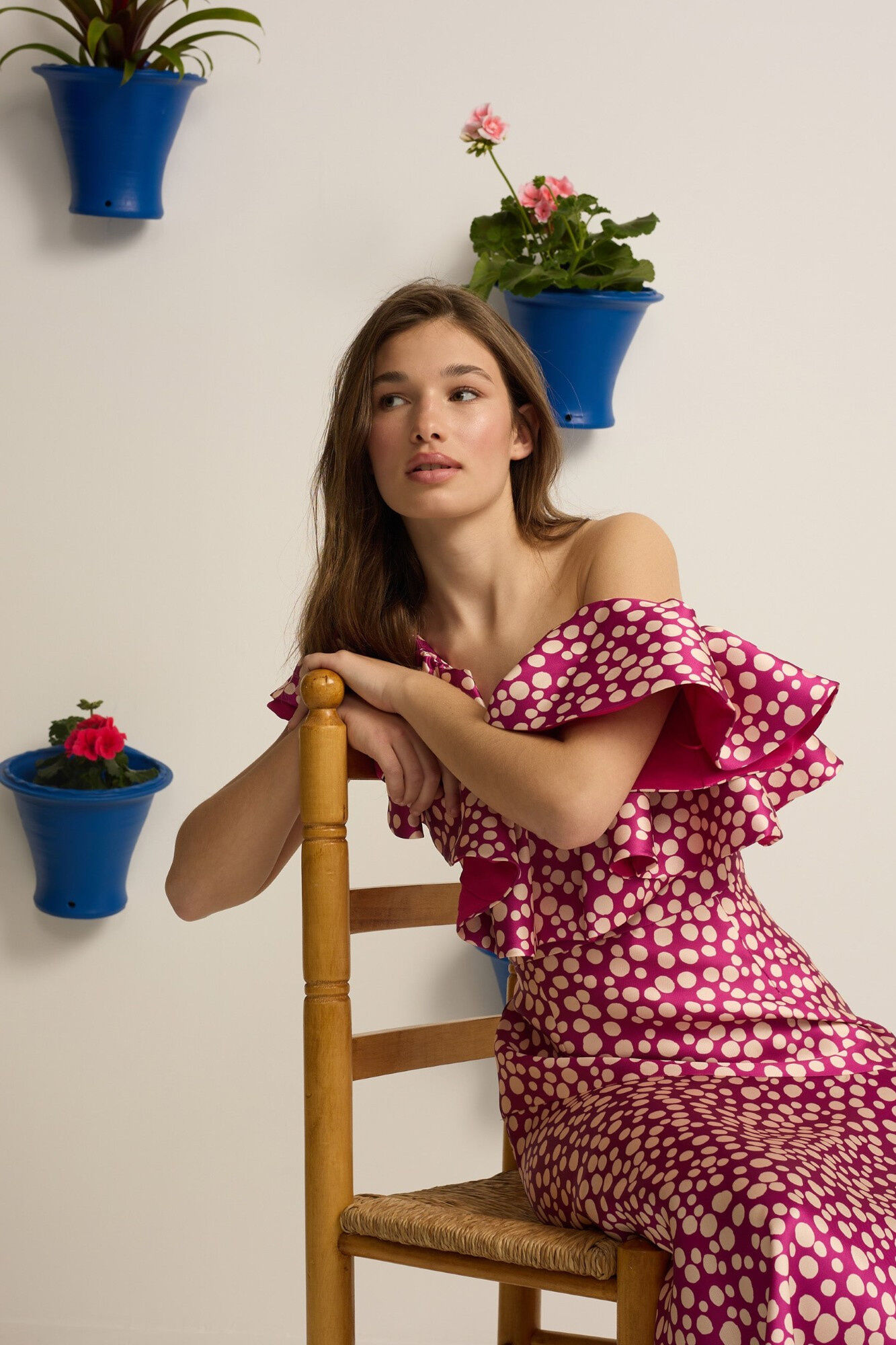 Silbon Top Event Collection estampado Roxo