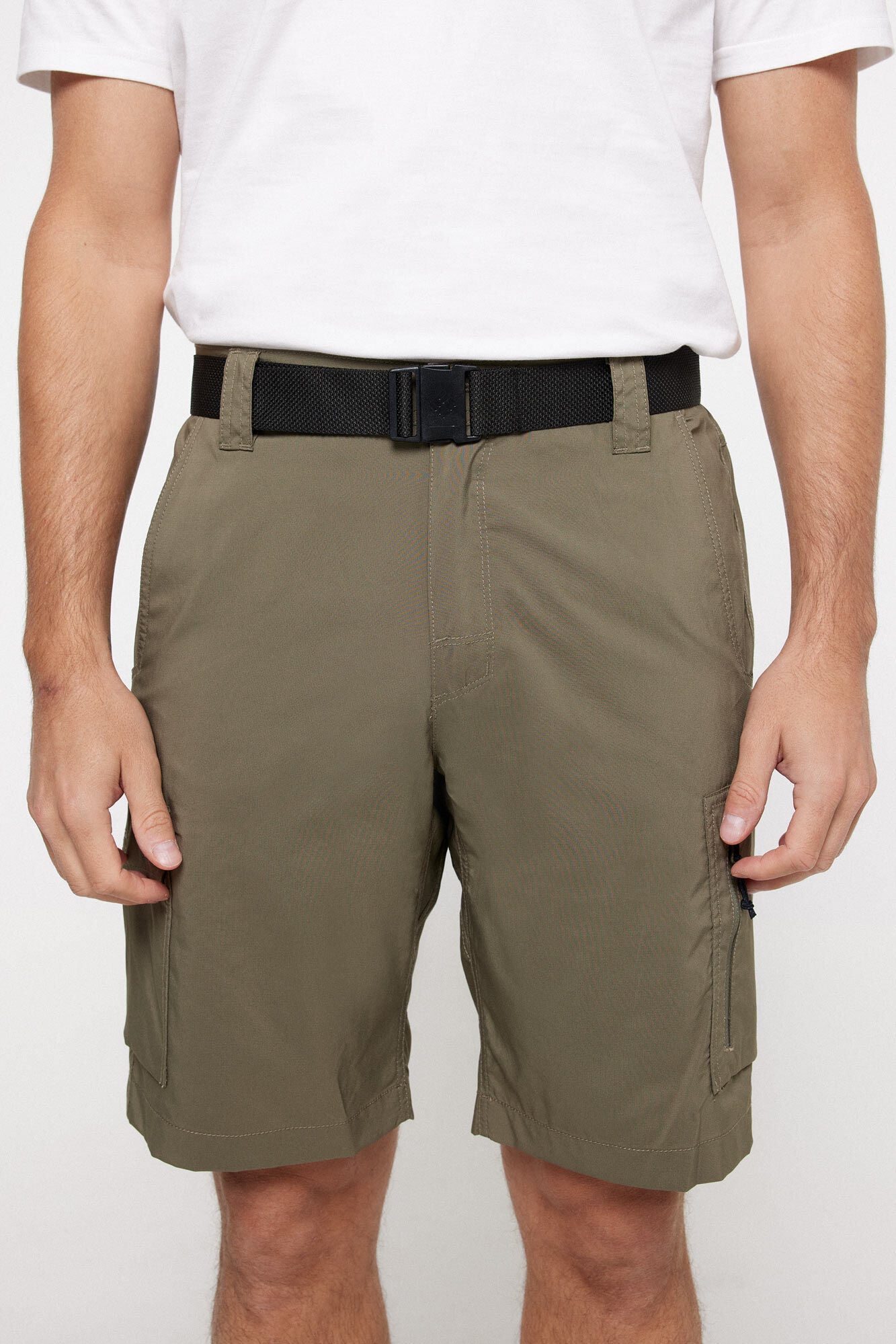 Columbia Shorts cargo utilit&aacute;rio Columbia Silver Ridge&trade;  Verde