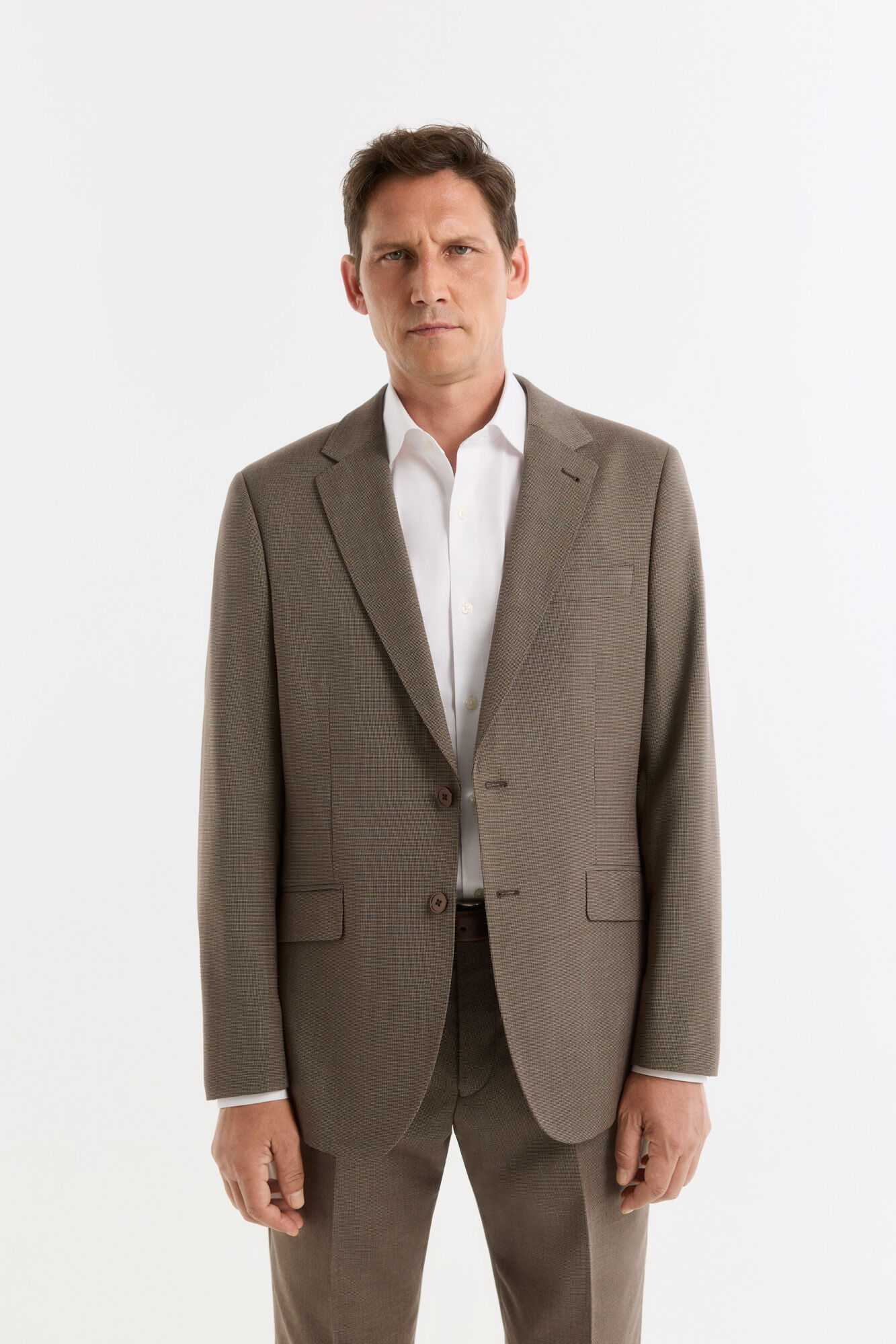 Cortefiel Mole eye bird's eye blazer