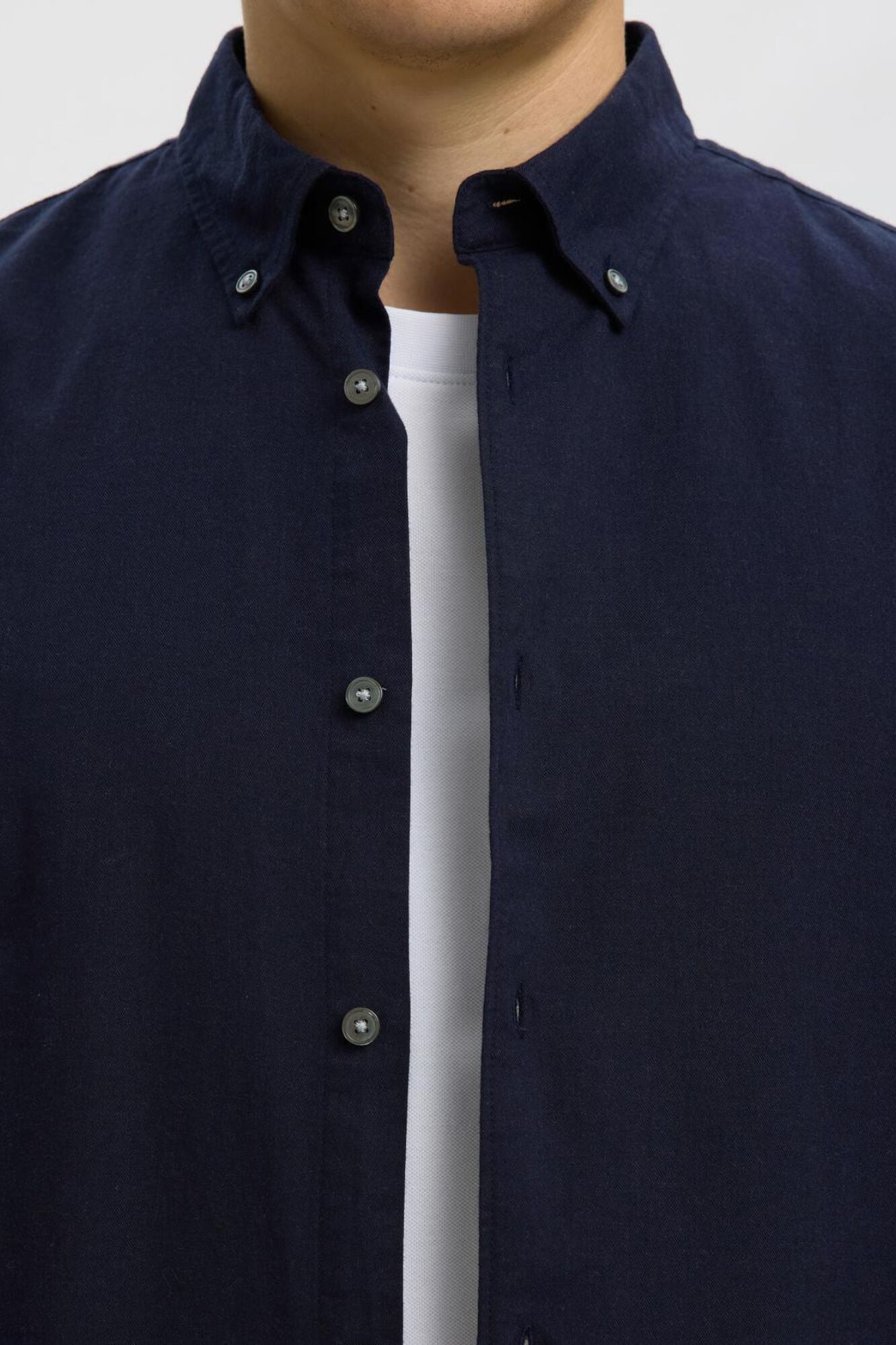 Selected Camisa regular fit Azul