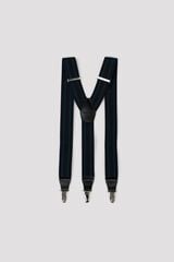 Cortefiel Plaid elastic strap Blue