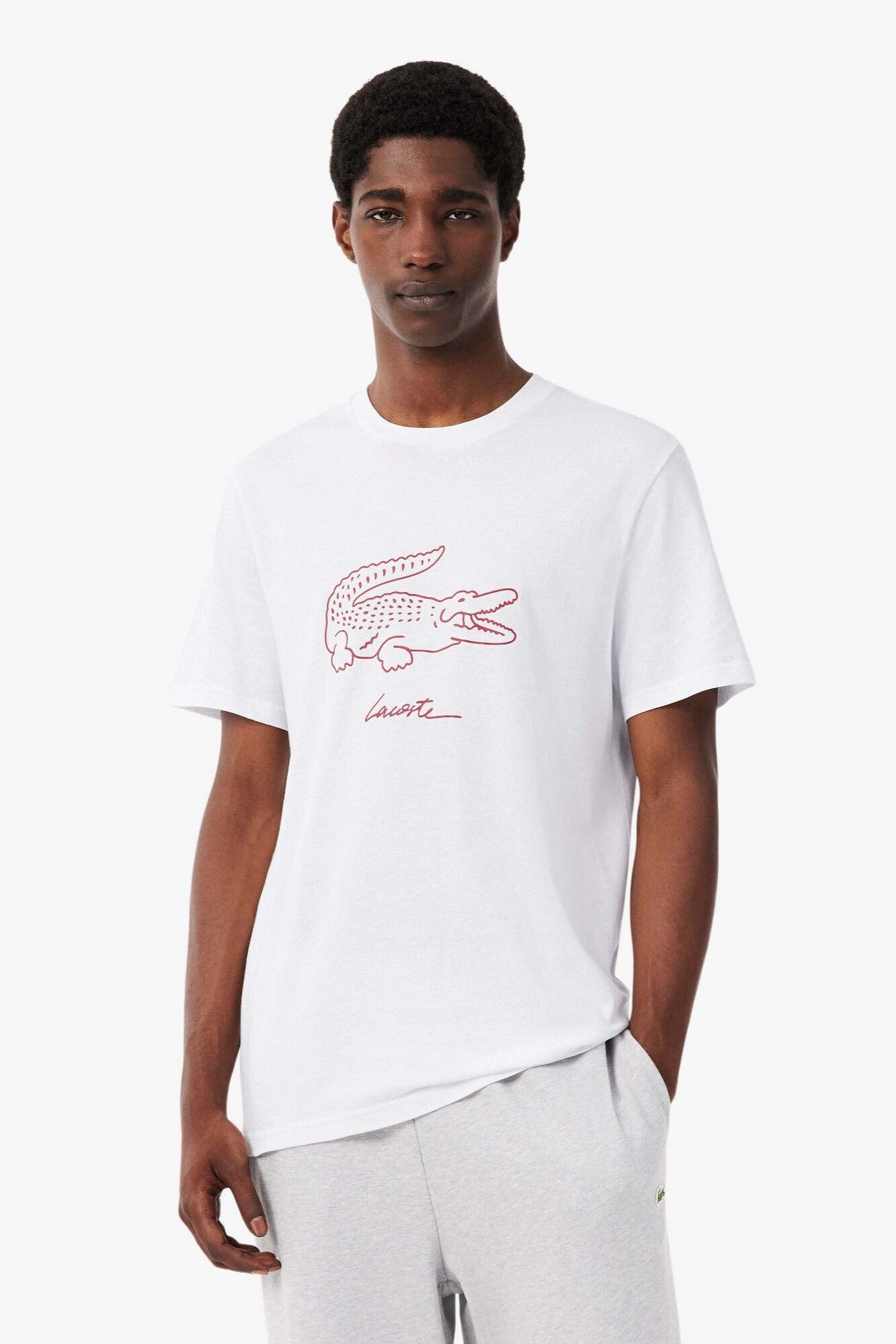 Lacoste Camiseta manga corta estampada